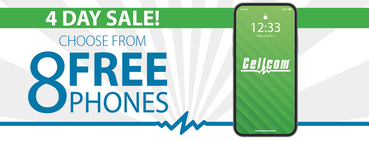 8 free Phones sale