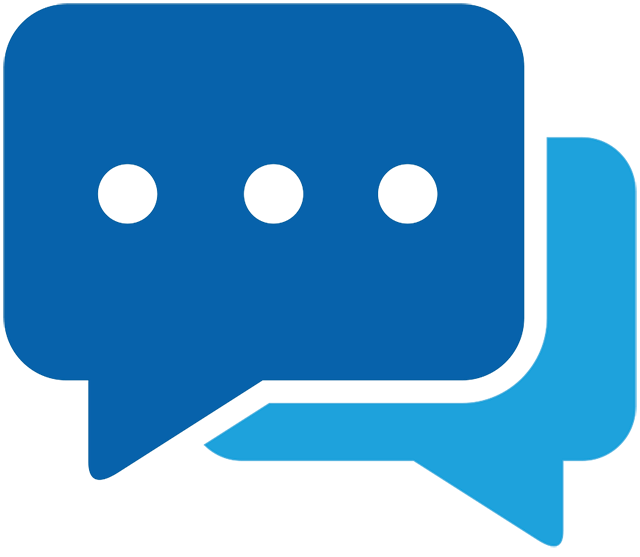 Text and chat icon