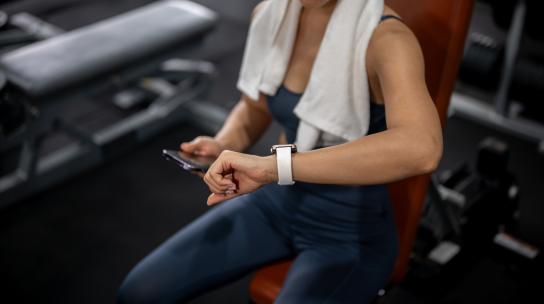 girl exercising gifts for the fitness fanatic