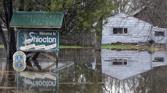 shiocton flooding - cellcom donates to help efforts in ne Wisconsin