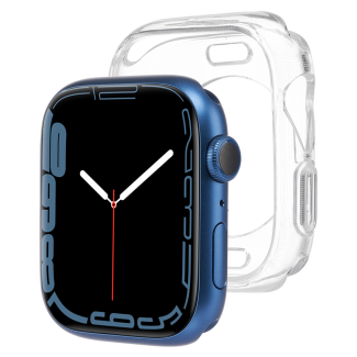  Case-Mate Tough Clear Bumper Case for Apple Watch 45mm - Clear