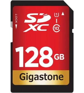  Gigastone SD XC Memory Card 128GB - Red