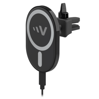  Ventev 15W Magnetic Wireless Car Charger Mount - Black