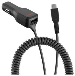USB dashport r2400c Vehicle Charger with Type C Cable