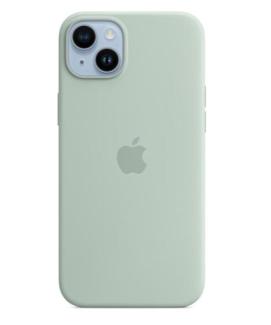 iPhone 14 Plus Silicone Case with Magsafe -Succulent