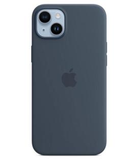 iPhone 14 Plus Silicone Case with MagSafe - Storm Blue
