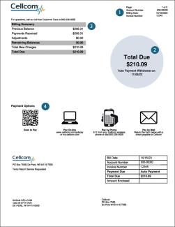 Sample Invoice page 1