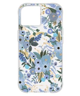 MagSafe Case for Apple iPhone 15 / iPhone 14 / iPhone 13 - Garden Party Blue