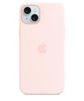 iPhone 15 Plus Silicone Light Pink Case w/MagSafe