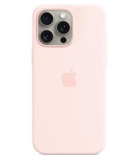 iPhone 15 Pro Max Silicone Case with MagSafe - Light Pink