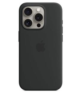 Apple iPhone 15 Pro Silicone Black Case