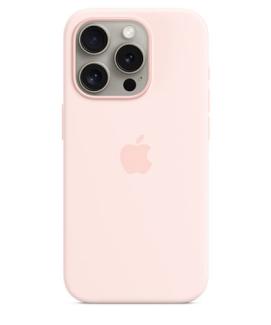 Apple iPhone 15 Pro Silicone Light Pink Case