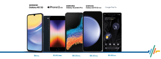 February line up of free phones