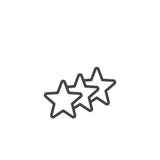 three stars icon