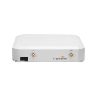 Front of white Cradlepoint W1850 adapter