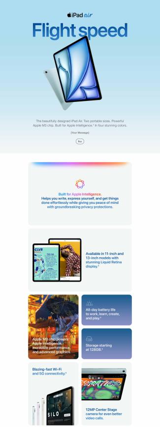 Part 1 of iPad Air features.