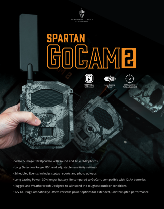 Features of the Spartan GoCam2.