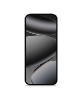 The Pixel 10 Pro viewed from the front.