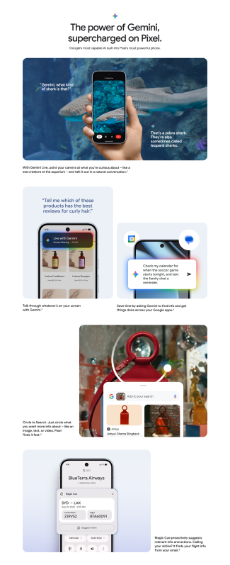 Google Pixel 10 Pro features.