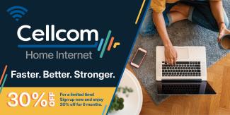 cellcom home internet. faster. better. stronger.