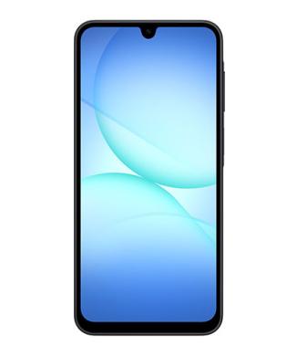 The Samsung Galaxy A17 viewed from the front.