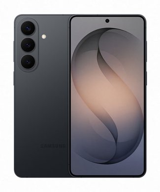 Samsung Galaxy S26+ black shadow front and back