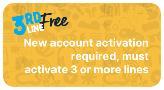 3rd line free with new account activation at celyoubrations