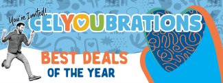 Best deals of the year at celyoubration events