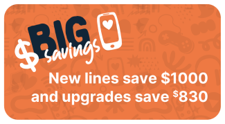 Big Savings - Save $1000 on a new phone and $830 on upgrades