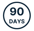 90 days icon