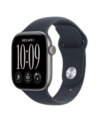 Watch Series 12 GPS + Cellular 42mm GPS plus Cellular Space Gray Aluminum Sport Band Navy Blue