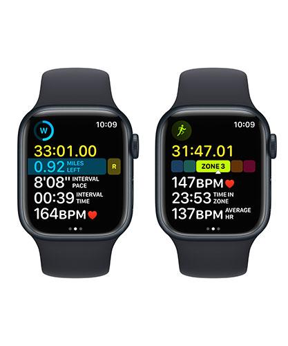 AppleWatch8 41mm Midnight Aluminum activity
