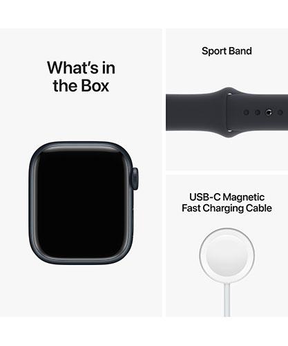 AppleWatch8 41mm Midnight Aluminum box