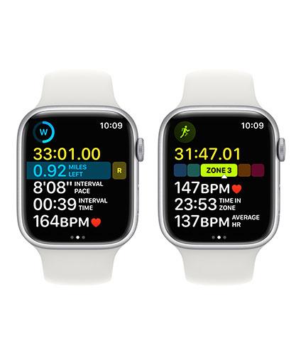 AppleWatch8 45mm SilverAluminum activity