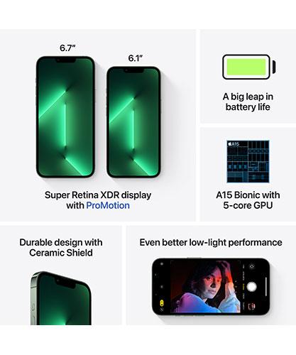 iPhone13 Pro Alpine Green specs
