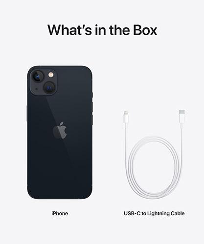 iPhone13 Midnight box