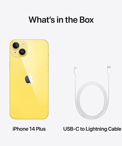 iPhone14 Plus Yellow box
