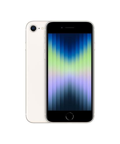 iPhone SE Starlight side by side