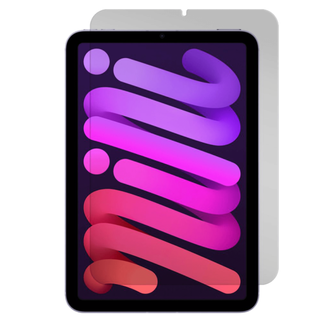 Black Ice Glass Screen Protector for Apple iPad Mini 6 - Clear