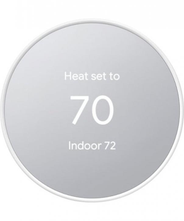 Google Nest Thermostat Snow