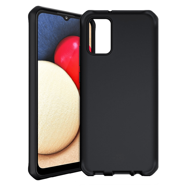 ITSKINS Spectrum Solid Case Samsung Galaxy A02s - Black