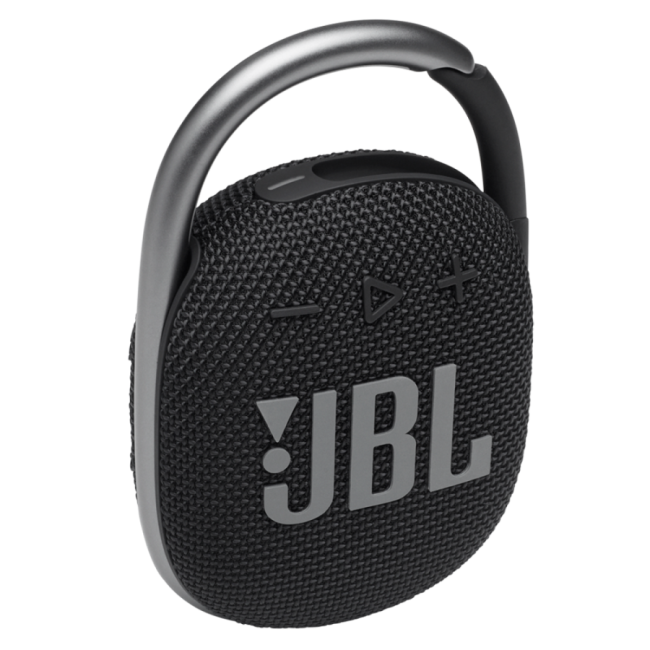 JBL Clip 4 Waterproof Bluetooth Speaker - Black