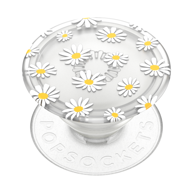 PopSocket- Clear He Loves Me Not Flower