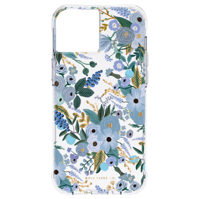 Ultra Slim iPhone 13-Garden Party Blue