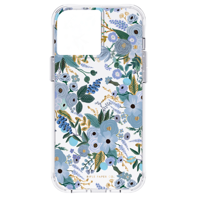 Rifle Paper Co. Garden Party Blue iPhone 13 PRO Max / 12 PRO Max