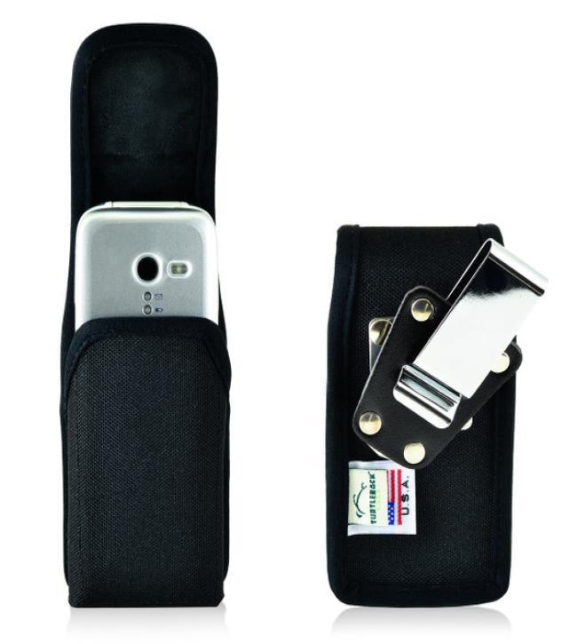 TurtleBack Vertical Black Holster Belt Clip