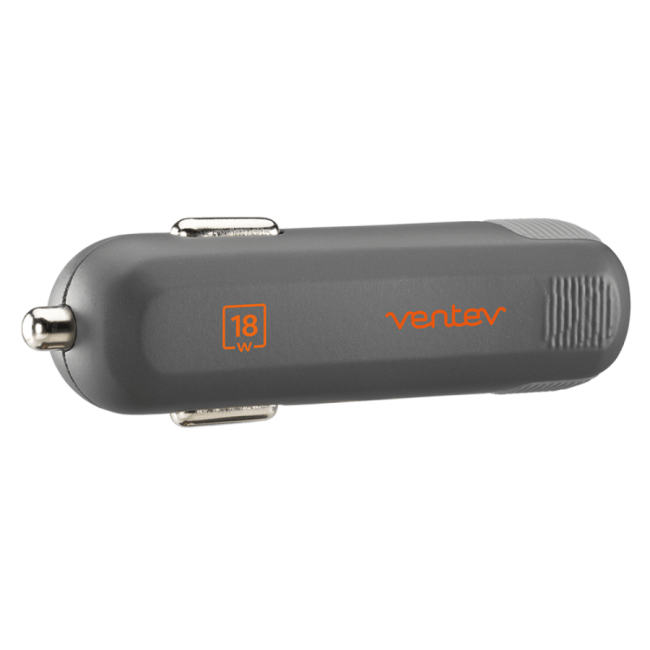 18W dashport pd1180 USB C Car Charger - Gray