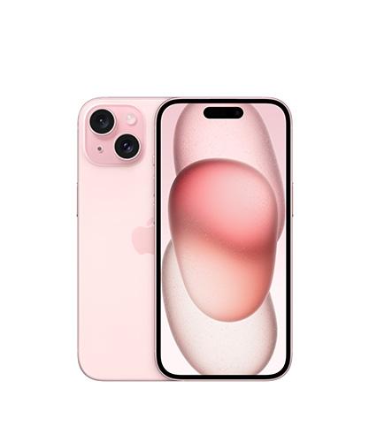 iPhone 15 Pink front and back