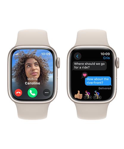 Apple Watch Series 9 answering calls