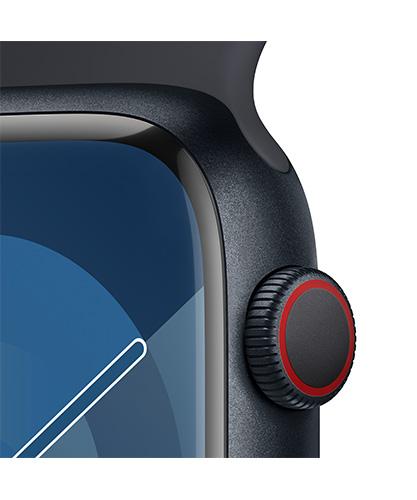 Buy Apple Watch Series 9 GPS, 45mm Midnight Aluminum Case with Midnight  Sport Band - S/M - Apple